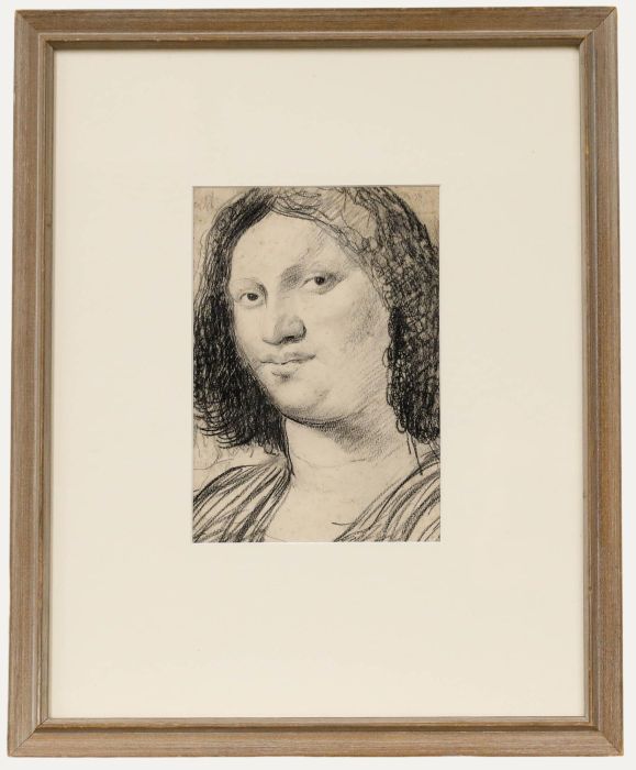 George Willott (1900-2000) - 20th Century Graphite Drawing, Portrait Study