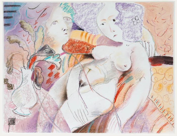 1994 Mixed Media - Stud of a Nude