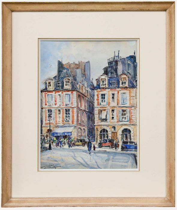 George Herbert Rose (1882-1955) - Early 20th Century Watercolour, Place Dauphine