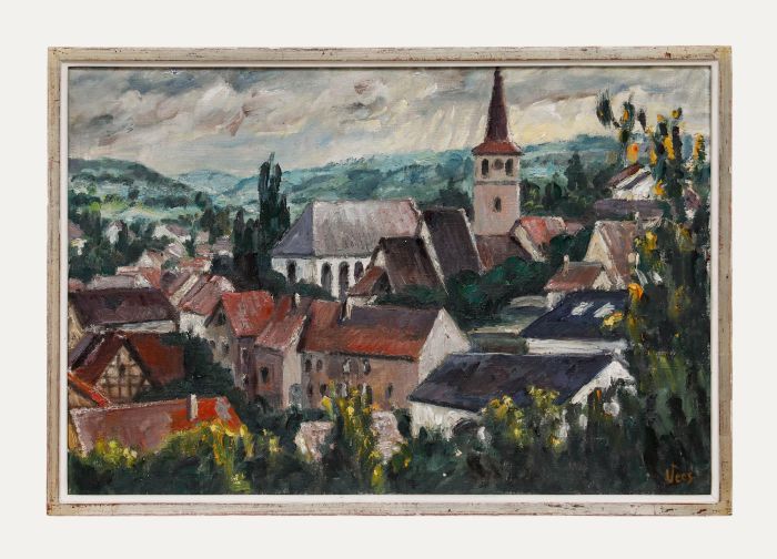 Sepp Vees (1908-1989) - Mid 20th Century Oil, Weissach