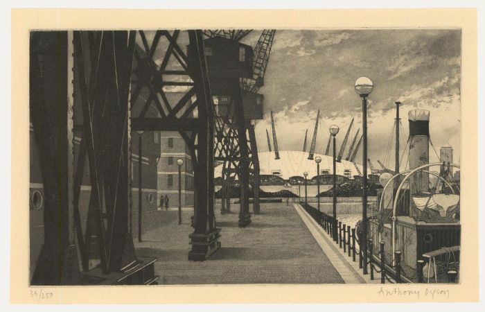 Anthony Michael Dyson (b.1931) - Contemporary Etching, Towards 2000