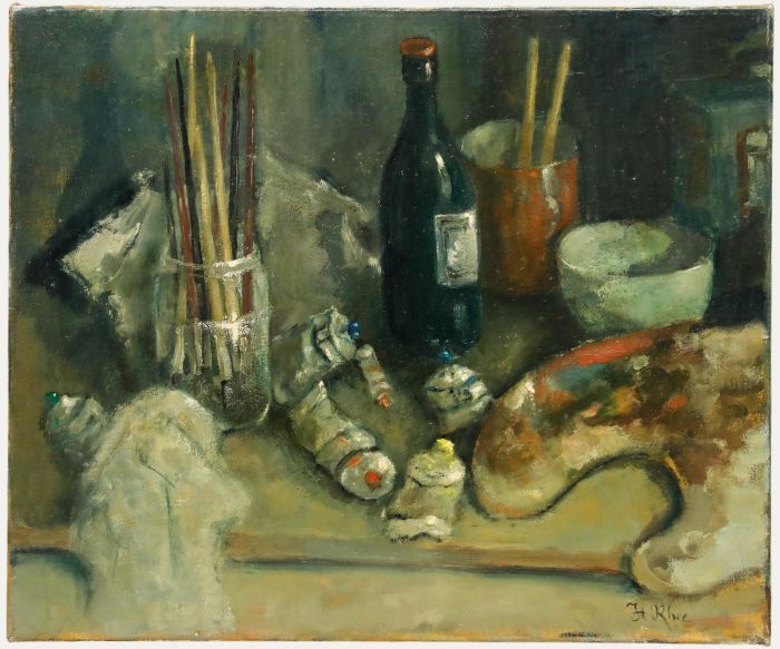 Henk Rhee (1914-1999) - 20th Century Oil, The Artist's Tools