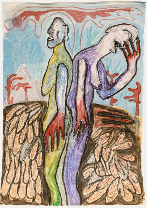 Lorella Bianco - 2023 Pastel, Dissociation II