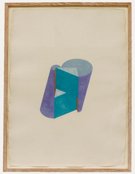 John Mitchell - 1991 Mixed Media, Frustum and Fillers I