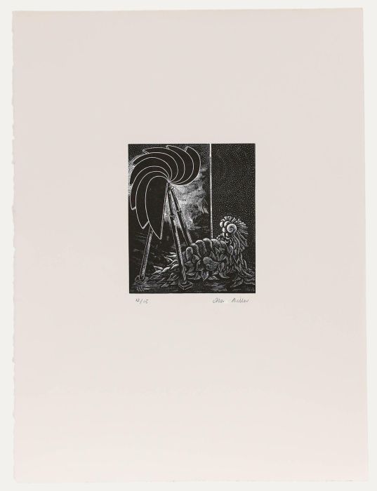 Alan Miller - 20th Century Woodcut, Apparatus