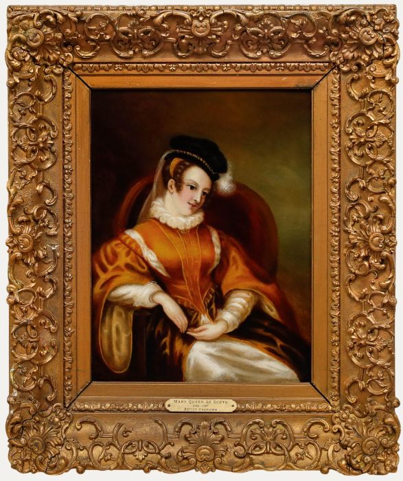 Mid 19th Century Oil - Mary Queen of Scots