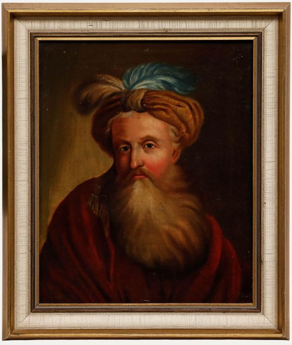 19th Century Oil - Man with Turban