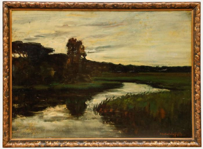 Early 20th Century Oil - Evening Mood