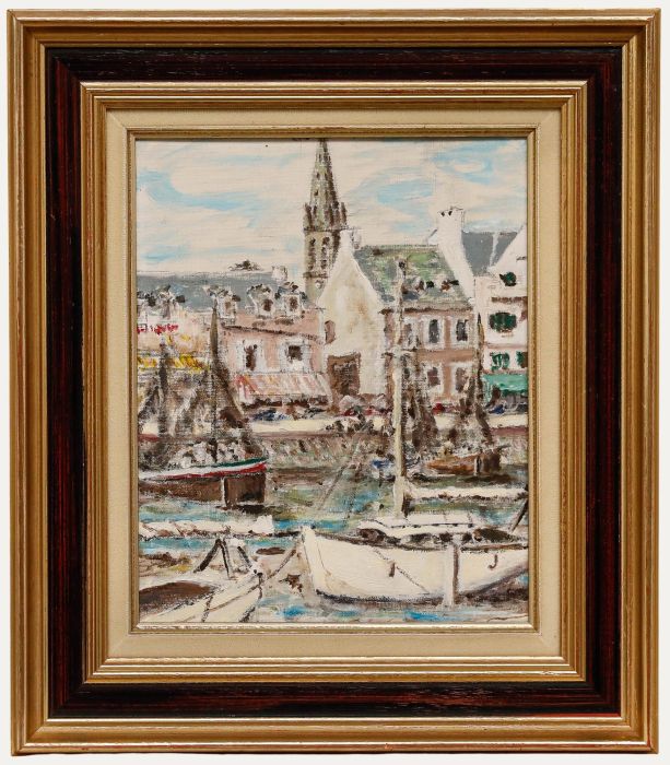 20th Century Oil - The Port of Honfleur