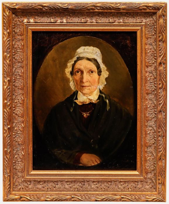 19th Century Oil - Portrait of a Lady