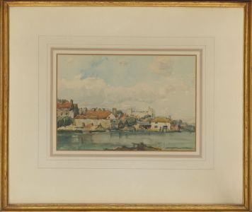 Joseph Compton Hall RBA (1863-1937) - 1918 Watercolour, Arundel