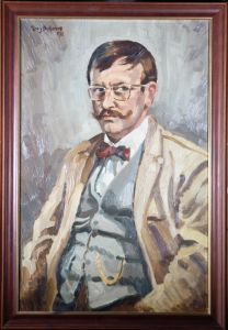 Terry Shelbourne (1930-2020) - 1972 Oil, Portrait of The Artist's Brother
