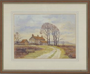 Lawrence Spence (1932-2017) - Contemporary Watercolour, Moorend Cottage