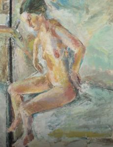 Edward Lewis (1936-2018) - 1999 Oil, Sandra