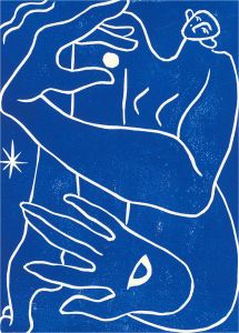 Isabelle Mulvany - Contemporary Linoprint, Hold The Moon And See All I