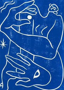 Isabelle Mulvany - 2022 Linoprint, Hold The Moon And See All III