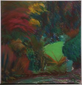 Joyce Moore - 20th Century Pastel, The Vibrant Garden