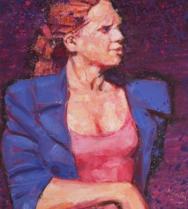 Clifford Hanley (1948-2021) - 2014 Oil, A Lightness