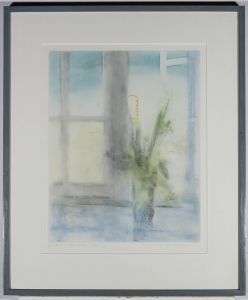 D. Wilkinson - 20th Century Aquatint, Wild Montbretia