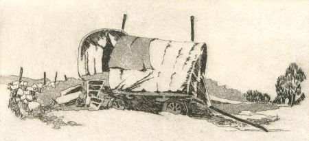 Wendy Trinder (1942-2020) - Contemporary Etching, Travellers