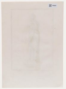 Sir Nicolas Dorigny (1658-1746) - 18th Century Etching, Statue of Giulia Mamaea