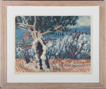 Manfred Pasieka (b.1935) - 20th Century Lithograph, Summer Landscape