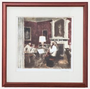 Bernard Dunstan RA - 20th Century Aquatint, Gabrielli Quartet