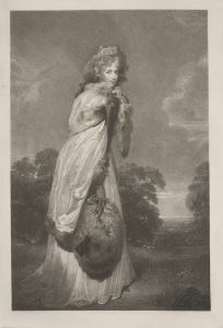 Bartolozzi after Lawrence - Stipple Engraving, Elizabeth, Countess of Derby