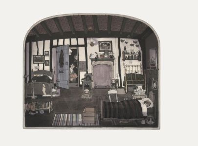 Graham Clarke (b.1941) - 20th Century Etching, Are They?