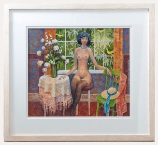 Richard Slater RI (1927-2023) - Contemporary Watercolour, Contemplation