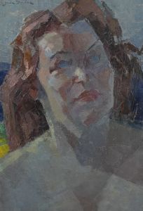 Jean Dulac (1902-1968) - Mid 20th Century Oil, Georgette