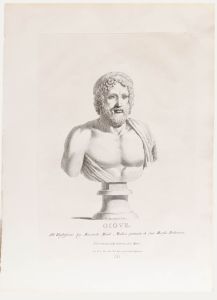 Zanetti's Ancient Statues - 18th Century Engraving, Giove