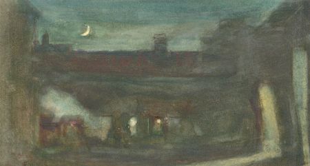 Henry Boddington (1849-1925) - 1904 Watercolour, Nocturne II