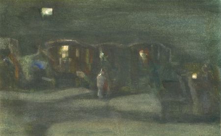 Henry Boddington (1849-1925) - 1904 Watercolour, Gypsy Caravans II