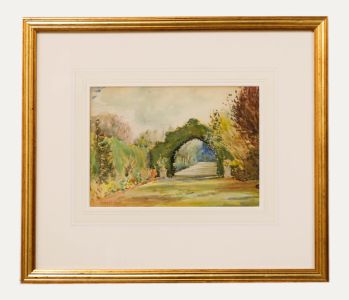 Alfred Henry Hart (1866-1953) - Framed Watercolour, The Garden Arch 