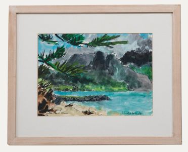 Charles Breaker (1906-1985) - Mid 20th Century Watercolour, Lord Howe Island