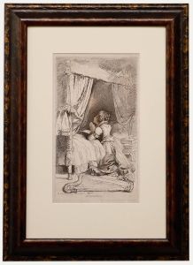 Richard Cosway RA - Framed Early 19th Century Stipple Engraving, Devotion