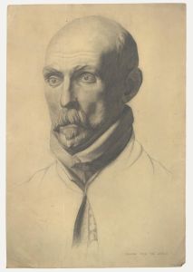 William Henry Ladd - 1911 Graphite Drawing, Drawing From The Antique