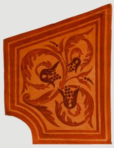 William Henry Ladd - Early 20th Century Watercolour, Shaped Panel Design II