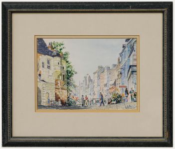 Andrew Geoffrey Forrest (b.1947) - Framed 20th Century Watercolour, Honfleur