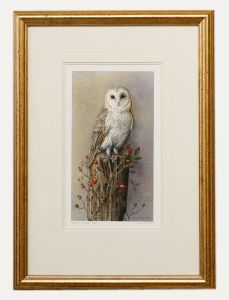 Jennifer A. Bell - Framed Contemporary Giclee Print, 'Look Out Post'