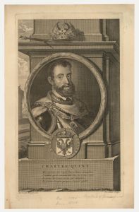 After Adriaen van der Werff (1659-1722) - 17th Century Engraving, Charles V