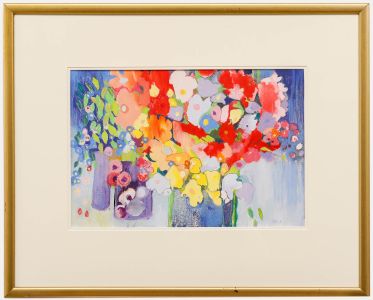 Nola Armstrong - 20th Century Pastel, Tiffany Flower