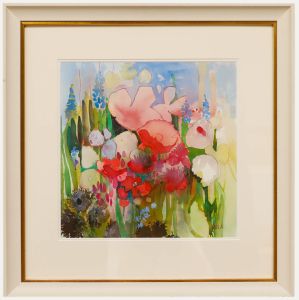 Nola Armstrong - 20th Century Watercolour, Poppies