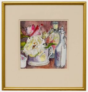 Nola Armstrong - 20th Century Mixed Media, Boudoir
