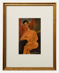 Urbanovicz - 20th Century Pastel, Male Nude