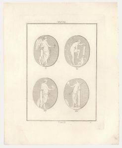 19th Century Engraving - Minerva