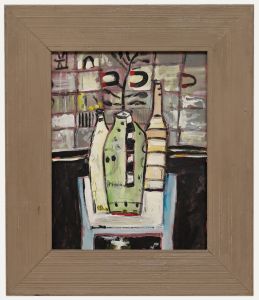 St Ives School Contemporary Acrylic - Pitcher and Vases