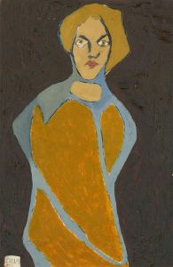 Ben Carrivick - Contemporary Oil, Abstract Dress