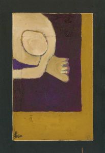 Ben Carrivick - Contemporary Oil, Crouched